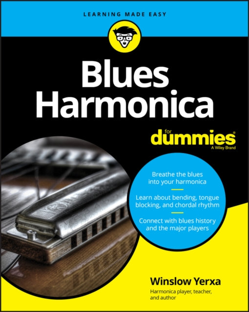 Book cover of: Blues Harmonica For Dummies. By: Winslow Yerxa