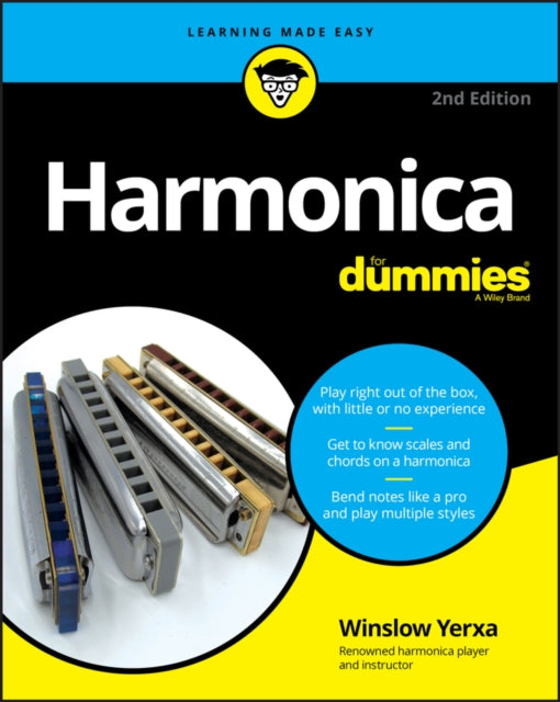 Harmonica For Dummies 9781119700128 Winslow Yerxa