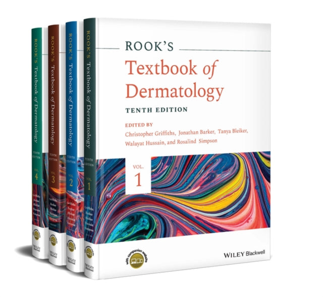 Book cover of: Rook's Textbook of Dermatology, 4 Volume Set. By: Christopher Griffiths