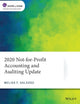 Book cover of: 2020 Not-for-Profit Accounting and Auditing Update. By: Melisa F. Galasso