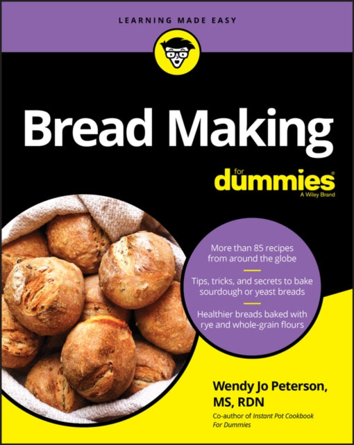 Book cover of: Bread Making For Dummies. By: Wendy Jo Peterson