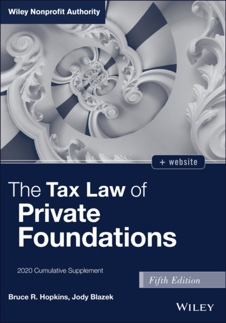 Book cover of: Tax Law of Private Foundations. By: Jody Blazek
