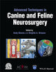 Book cover of: Advanced Techniques in Canine and Feline Neurosurgery. By: Andy Shores