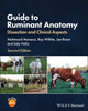 Book cover of: Guide to Ruminant Anatomy. By: Mahmoud Mansour