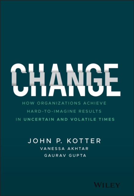 Book cover of: Change. By: John P. Kotter
