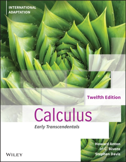 Book cover of: Calculus: Early Transcendentals, International Adaptation. By: Howard Anton