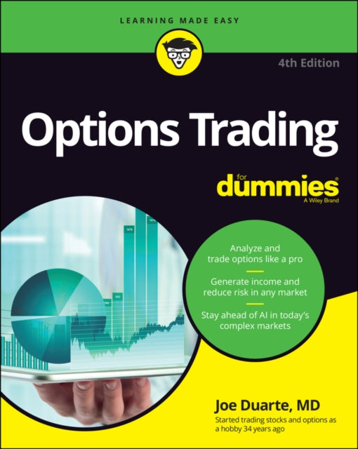 Book cover of: Options Trading For Dummies. By: Joe Duarte