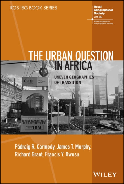 Book cover of: Urban Question in Africa. By: Pádraig Risteard Carmody