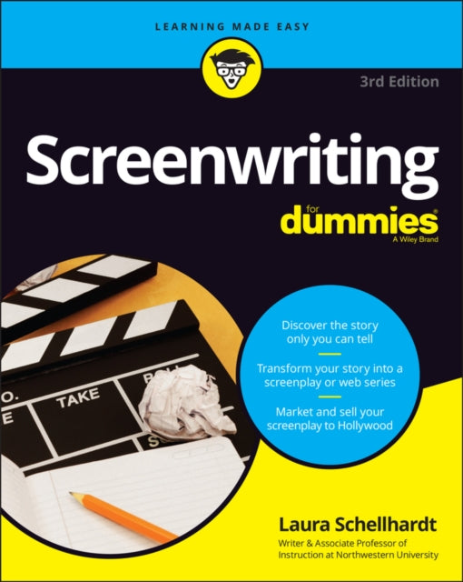Book cover of: Screenwriting For Dummies. By: Laura Schellhardt