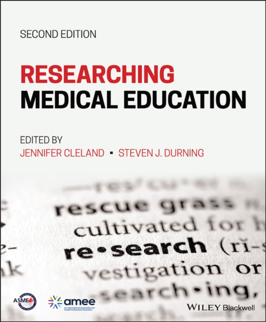 Book cover of: Researching Medical Education. By: Cleland