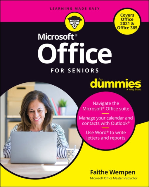 Book cover of: Office For Seniors For Dummies. By: Faithe Wempen