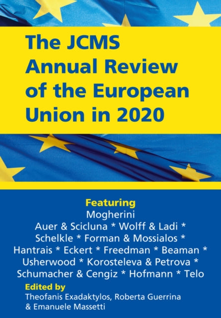 Book cover of: JCMS Annual Review of the European Union in 2020. By: Theofanis Exadaktylos
