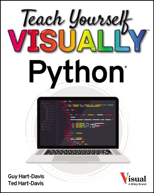 Book cover of: Teach Yourself VISUALLY Python. By: Guy Hart-Davis