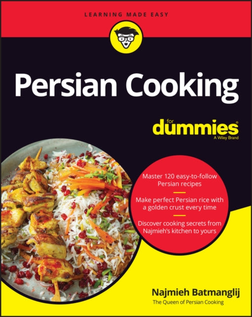 Book cover of: Persian Cooking For Dummies. By: Najmieh Batmanglij