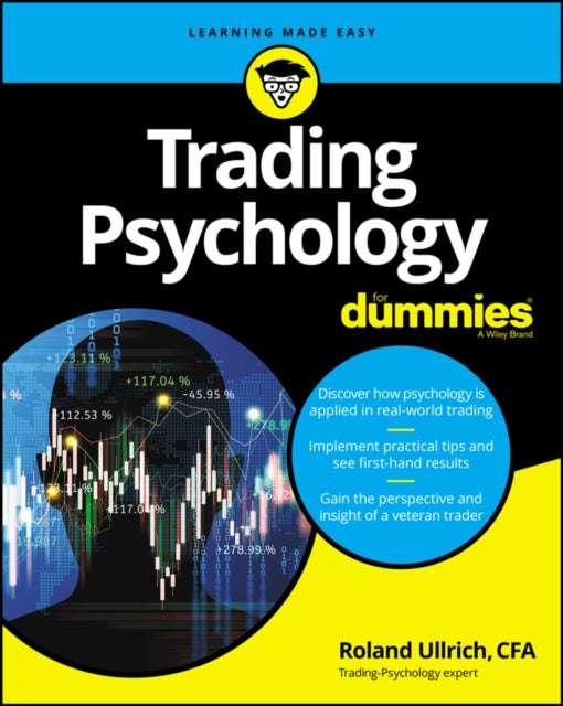 Book cover of: Trading Psychology For Dummies. By: Roland Ullrich