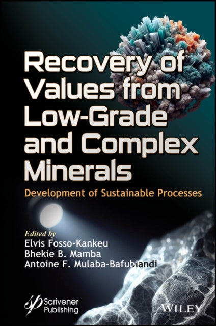 Book cover of: Recovery of Values from Low-Grade and Complex Minerals. By: Elvis Fosso-Kankeu