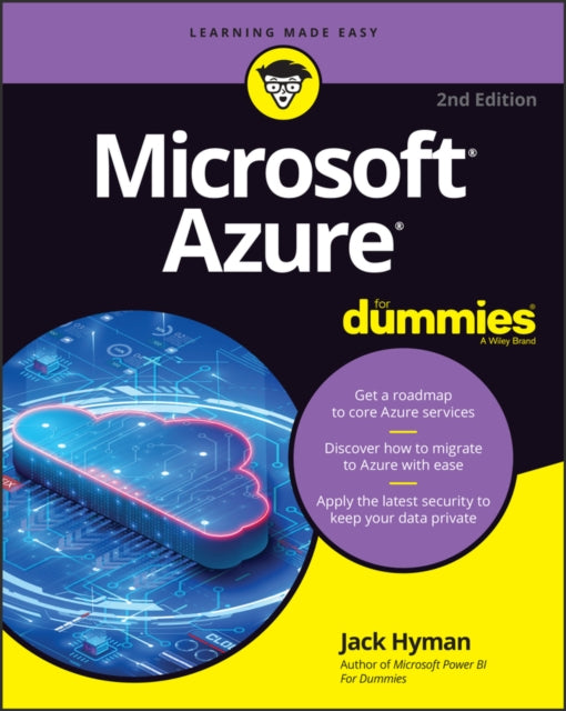 Book cover of: Microsoft Azure For Dummies. By: Jack A. Hyman