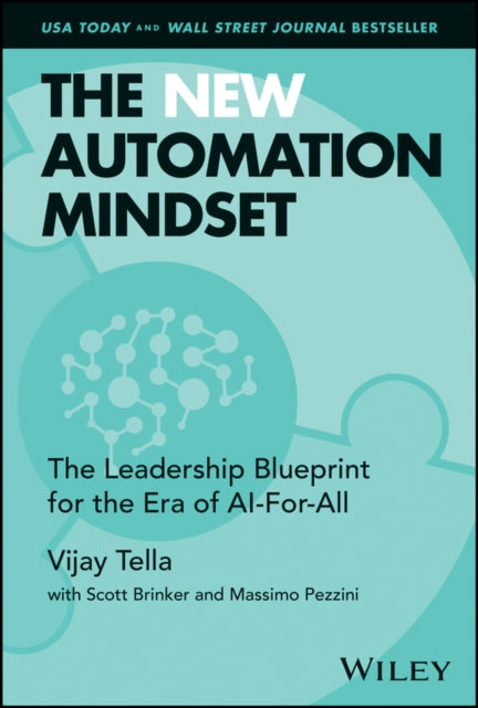 Book cover of: New Automation Mindset. By: Vijay Tella