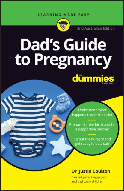 Book cover of: Dad's Guide to Pregnancy For Dummies. By: Justin Coulson