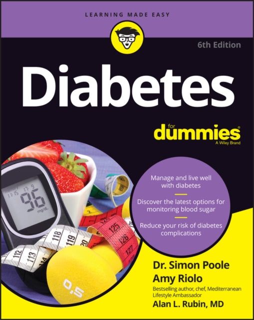 Book cover of: Diabetes For Dummies. By: Riolo