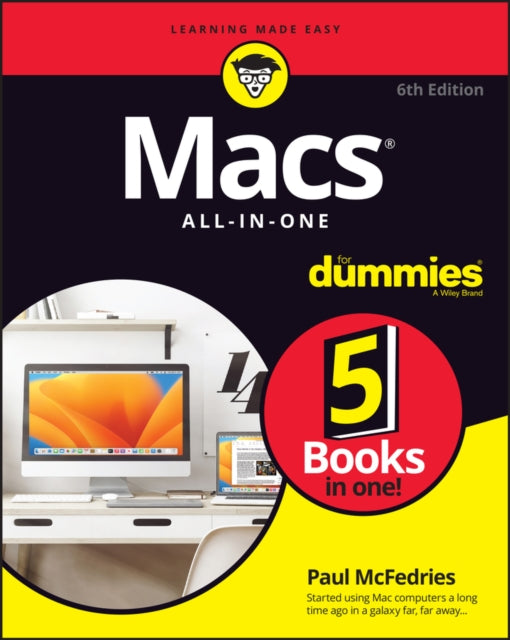 Book cover of: Macs All-in-One For Dummies. By: Paul McFedries