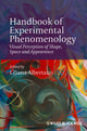 Book cover of: Handbook of Experimental Phenomenology