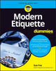 Book cover of: Modern Etiquette For Dummies. By: Sue Fox