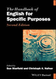 Book cover of: Handbook of English for Specific Purposes. By: Sue Starfield