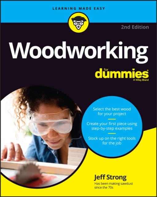 Book cover of: Woodworking For Dummies. By: Strong
