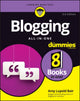 Book cover of: Blogging All-in-One For Dummies. By: Amy Lupold Bair
