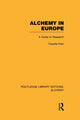 Book cover of: Alchemy in Europe. By: Claudia Kren