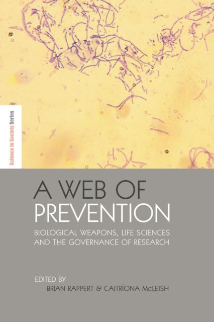 Book cover of: Web of Prevention. By: Brian Rappert