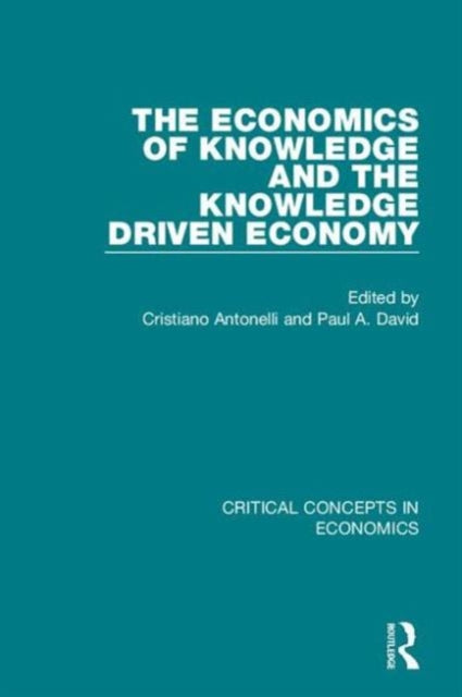 Book cover of: Economics of Knowledge and... By: Cristiano Antonelli