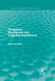 Book cover of: Temporary Equilibrium and Long-Run Equilibrium (Routledge Revivals). By: John Smith