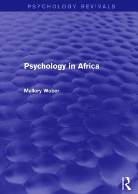 Book cover of: Psychology in Africa. By: Mallory Wober