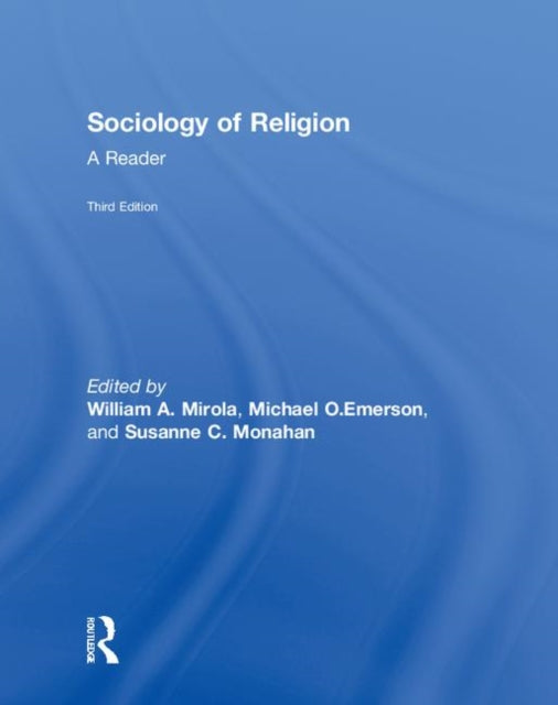 Book cover of: Sociology of Religion. By: William Mirola