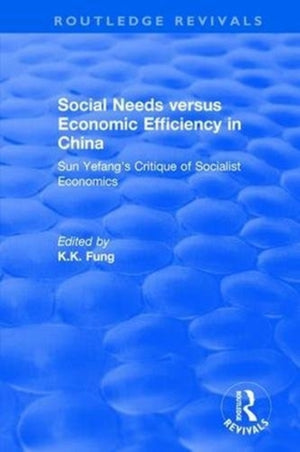 Revival: Social needs versus economic efficiency in China
