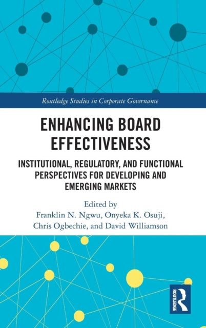 Book cover of: Enhancing Board Effectiveness. By: Franklin Ngwu