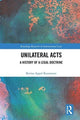 Book cover of: Unilateral Acts. By: Betina Kuzmarov