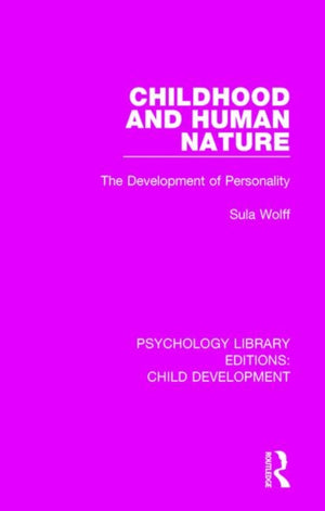 Childhood and Human Nature