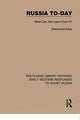 Book cover of: Russia To-Day. By: Sherwood Eddy