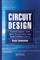 Book cover of: Circuit Design Techniques for Non-Crystalline Semiconductors. By: Sanjiv Sambandan