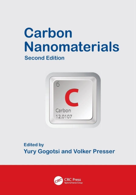 Book cover of: Carbon Nanomaterials. By: Yury Gogotsi