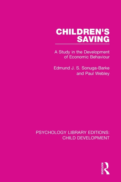 Book cover of: Children's Saving