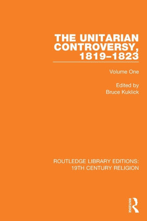Unitarian Controversy, 1819-1823