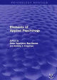 Book cover of: Elements of Applied Psychology. By: Peter Spurgeon