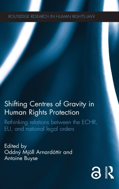 Book cover of: Shifting Centres of Gravity in Human Rights Protection. By: Oddný Mjöll Arnardóttir