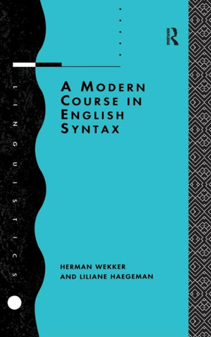 Modern Course in English Syntax