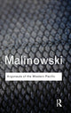 Book cover of: Argonauts of the Western Pacific. By: Bronislaw Malinowski