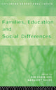 Book cover of: Families, Education and Social Differences. By: Ben Cosin